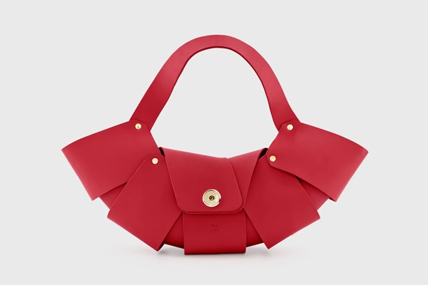 Croissant-Tasche Magnetischer Verschluss Image 3