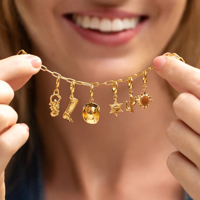 Create Your Own Charm Bracelet, as Unique as She Is 