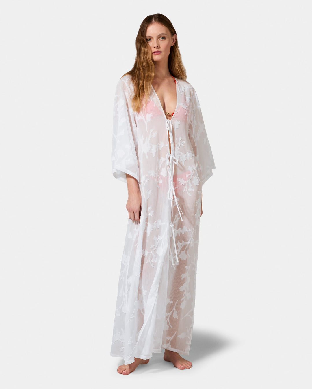 Darla Kaftan White - the perfect companion to your favourite swimwear Image 1