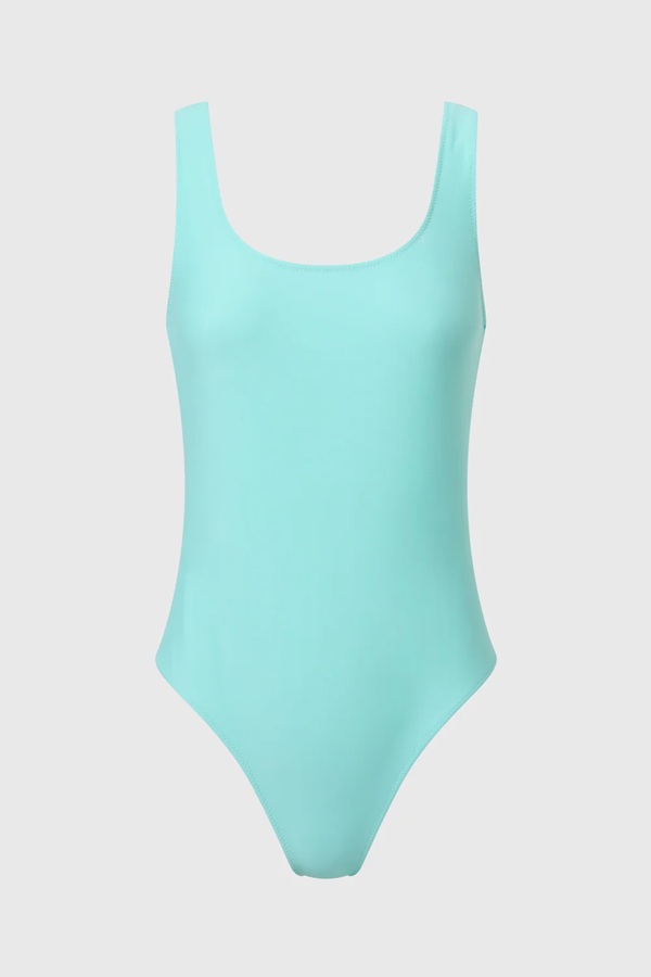 AQVA Blue Balmins One-piece Swimsuit Image 3